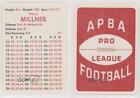 1980-89 Apba Football Great Teams Of The Past Wayne Millner Hof