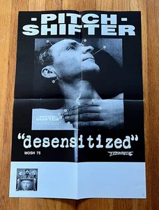Pitchshifter - Desensitized RARE promo poster '93 - Folded - Picture 1 of 1