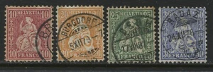 Switzerland 1867 values to 30 centimes used - Picture 1 of 1