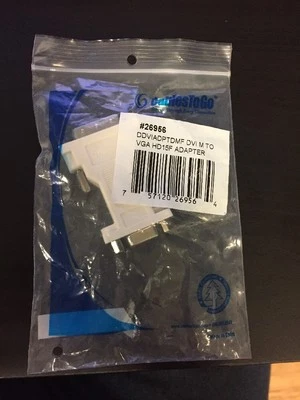 NEW Cables to Go DVI-M to VGA Adapter 26956 - Image 1 of 4