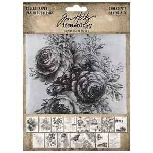 Tim Holtz ~ COLLAGEPAPIER ~ Serendipity ~ Idea-ology - Bild 1 von 2