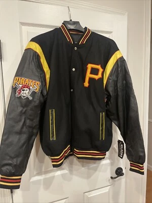 Chaqueta Pittsburgh Pirates Jh Design Hombres Talla Grande Rojo/Amarillo Colorway rara ¡NUEVA! Foto 1 de 4