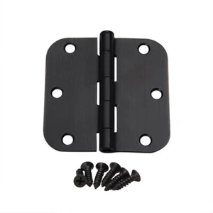 24 PCS Oil Rubbed Bronze Steel Door Hinge 3.5" 5/8 Radius Corner ORB 61973 - Picture 1 of 3
