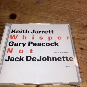 CDs Jarrett Peacocks De Johnette Live In Paris Whisper Not 0619 - Picture 1 of 3