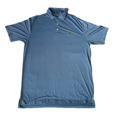 Camisa Polo Masters Berckmans Place Extra Grande Azul Golf Augusta Performance 1934 Foto 1 de 4