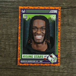 2024 Panini Score-A-Treat Rising Stars Marvin Harrison Jr. 38 Zucca Arancione - Foto 1 di 2