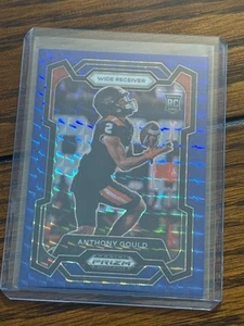 Anthony Gould 12/89 2024 Prizm Draft Blue Finite Prizm Rookie Rc #161 Colts - Bild 1 von 2