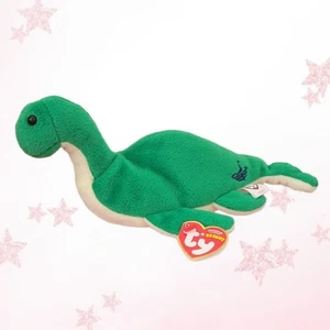 ⭐️ NESS-e mit Emblem! ⭐️ 2008 TY Loch Ness Beanie Baby UK EXKLUSIV - NEU MIT ETIKETT  - Bild 1 von 6