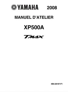 YAMAHA TMAX T-MAX 500 ABS 2008 XP500A REPAIR WORKSHOP REVIEW MANUAL - Picture 1 of 1