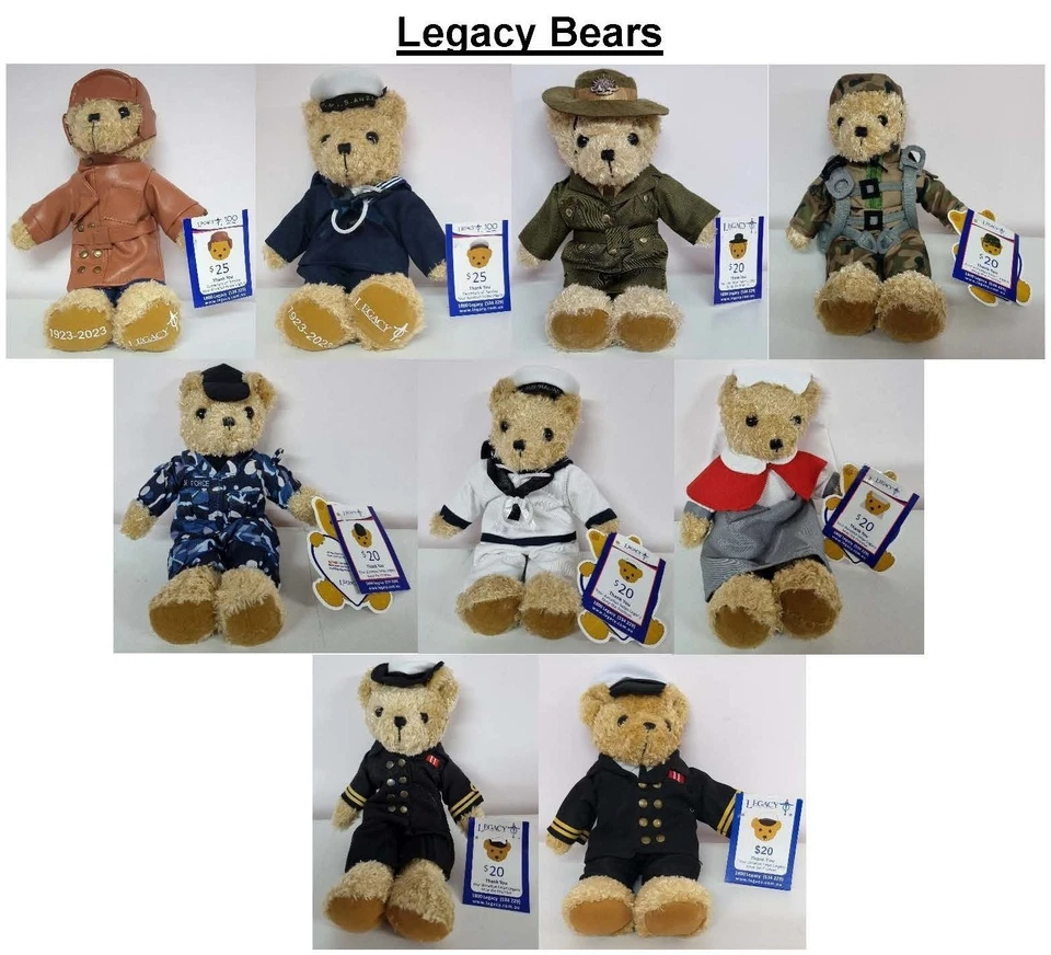 New Legacy Bears - Mulitple choice - image 1 of 1