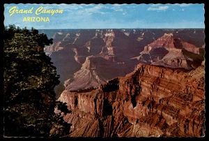 Cartolina Grand Canyon vista tramonto, AZ - Foto 1 di 2