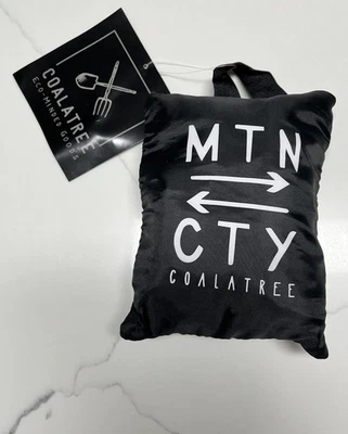 Coalatree MTN2CTY Nomad Black Packable Duffel Bag New - Image 1 of 2