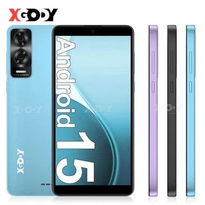 2025 Neu 6" Smartphone Android 15 Handy Ohne Vertrag Dual SIM 8-Core 7GB+32GB 4G - Bild 1 von 4