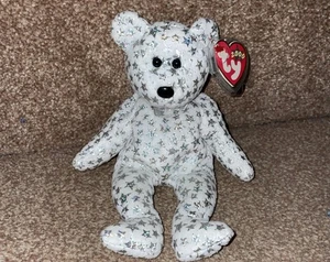 TY Beanie Baby "The Beginning" Bär, 2000 Retired, very rare, Tag Error, MINT - Bild 1 von 4