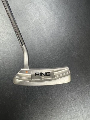 Ping ZB2 Putter: 42” long, orange dot, new 15” Quad tour grip  - Image 1 of 4
