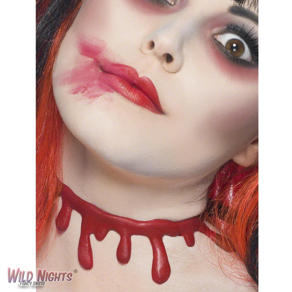 Gargantilha gotejamento de sangue Halloween - Imagem 1 de 1