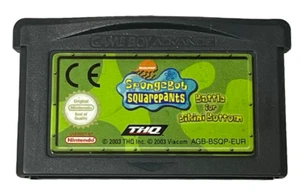 Spongebob Squarepant Battle for Bikini Bottom Nintendo Gameboy Advance Cartridge - Picture 1 of 1