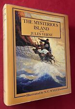 Jules VERNE / The Mysterious Island Illustrated by N.C Wyeth 1st Edition 1988