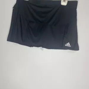 Neu Adidas Skort Damen L schwarz Rock Nylon kurz sportlich Golf Tennis X30611 - Bild 1 von 8