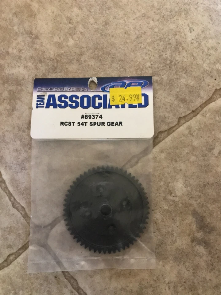 Team Associated ASC89374 54T - RC8T spur gear - for AE Truggy, SCT, Nomad - Image 1 of 1