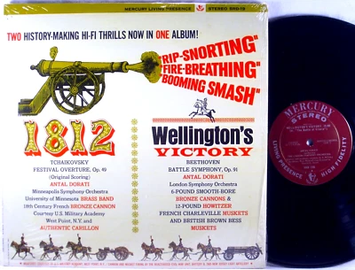 MERCURY LIVING PRESENCE 1964 Tchaikovsky 1812 Beethoven WELLINGTON Dorati SRD-19 - Image 1 of 3