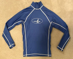 EUC! Badeshirt Wasser Mädchen blau (Größe 8-10) tolle Farbe und Stil! - Bild 1 von 3