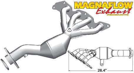 Mazda 6 2009-2010 2,5 L colector de aire acondicionado nuevo convertidor catalítico de ajuste directo Magnaflow Foto 1 de 1