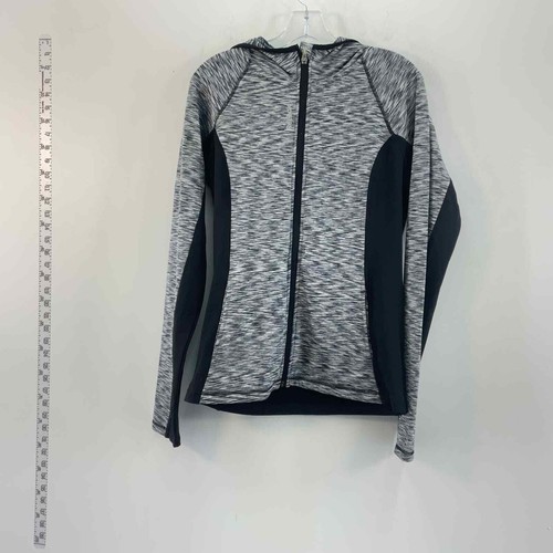 VETEMENTS Giacca con cappuccio Reebok grigia donna abbigliamento attivo base allenamento taglia M