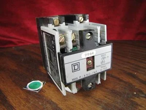 Square D Type X 110/120v Industrial Control Relay # 8501X060 - Picture 1 of 1