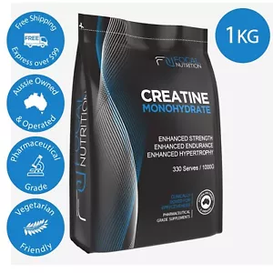 PURE 1KG CREATINE MONOHYDRATE HPLC TESTED WORKOUT ENHANCER - Picture 1 of 8