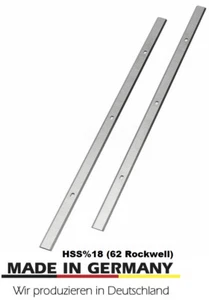 Holzstar DH 330 Dickenhobel HSS%18 Ersatzhobelmesser 6 Stück - Picture 1 of 5