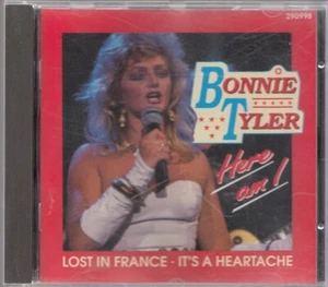 CD BONNIE TYLER - HERE I AM (LOST IN FRANCE, IT'S A HEARTACHE, ...) - Bild 1 von 2