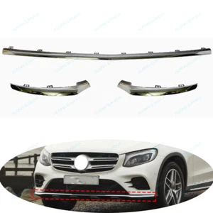 1set Front Bumper Cover Molding Trim For 2016-2019 Mercedes Benz GLC GLC250 220d - Picture 1 of 11