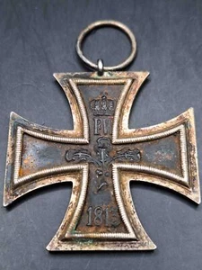 EK Eiserne Kreuz 2. Klasse Orden Ehrenzeichen Militaria 1813 - 1914 Hersteller - Bild 1 von 3
