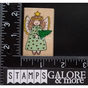 Hero Arts Stempel D844 LITTLE TREE ENGEL WEIHNACHTEN #2707 - Bild 1 von 2