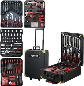 1375PCS Household Repair Tool Set Portable Hand Tool Box Trolly Case - Picture 1 of 3