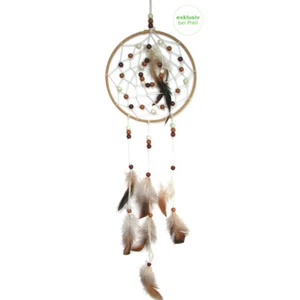 Bastelset Traumfänger 10 Stück Dreamcatcher Indianer Federn Perlen Träume - Bild 1 von 1