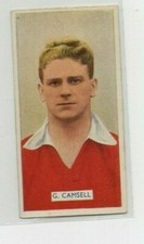 1935 G.Camsell, Middlesbrough FC by Carreras Famous Footballers no 14