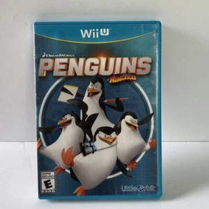 Los pingüinos de Madagascar (Nintendo Wii U, 2014) Completo con manual CIB - Imagen 1 de 4