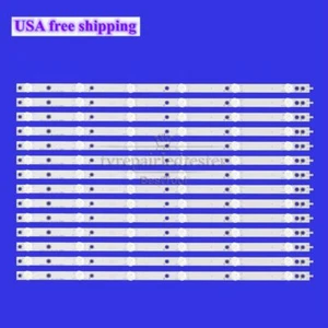 LED Strips for Vizo D55UN-E1 E55-E1 LB55092 V0_00 LB-PF3030-GJVIZIO5514X6AHY2 - Picture 1 of 6