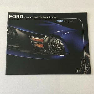 2009 Ford Sales Brochure Catalog Mustang Fusion Hybrid Flex Edge F150 Ranger + - Picture 1 of 11
