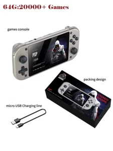 M17 Handheld Video Game Console 64G 128G Open Source Linux System 4.3Inch Screen - Picture 1 of 13