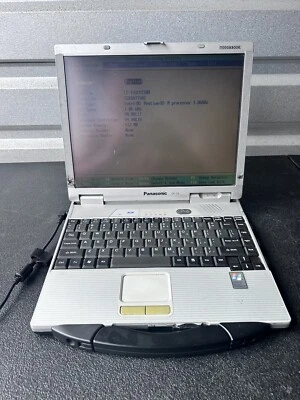 Portátil Panasonic CF-73 Toughbook Intel Pentium M 1,86 GHz 512 MB de RAM (sin sistema operativo HDD) Foto 1 de 4