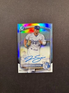 2025 Bowman Jac Caglianone 1st Prospect Refractor Auto 497/499 BJJY - Picture 1 of 2