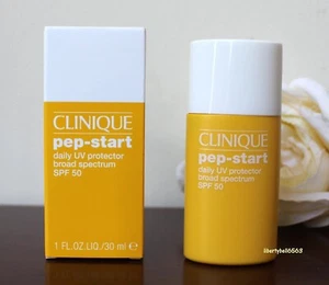 Clinique Pep-Start Daily UV Protector SPF 50 Universal Perfecting Tint 1oz FRESH - Picture 1 of 3