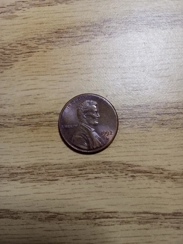 1992 D Lincoln Penny Error Coin Cover