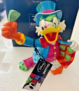 Statua Paperone Zio Paperone Britto Disney 4051800 6" Nuova RARA 2015 NUOVA - Foto 1 di 12