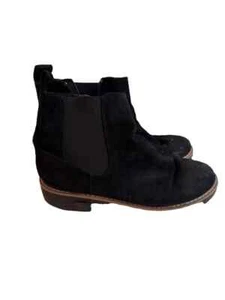 Kensie Kayla Ladies' Chelsea Faux Suede Boot, Black, Size 8.5 - Picture 1 of 5