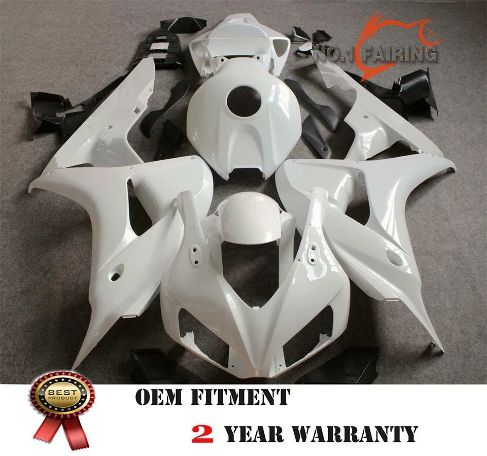Kit de carenado de inyección ABS sin pintar carrocería para Honda CBR1000RR 2006 2007 06 07 Foto 1 de 4