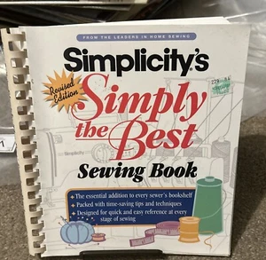 SIMPLICITY’S SIMPLY THE BEST SEWING BOOK 2001 REVISED EDITION - Picture 1 of 6